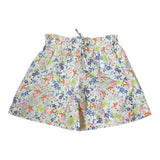 Max&Co. Short Tinta Unita con Fantasia Fiori per Bambina MX0127 BIANCO MAX&Co. 