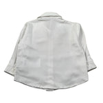 M+E' Camicia Manica Lunga Tinta Unita per Bambino UE0448 BIANCO M+E' 