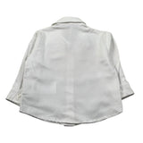 M+E' Camicia Manica Lunga Tinta Unita per Bambino UE0448 BIANCO M+E' 