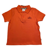 Boss Polo Mezza Manica Tinta Unita per Bambino J52101J ARANCIONE BOSS 