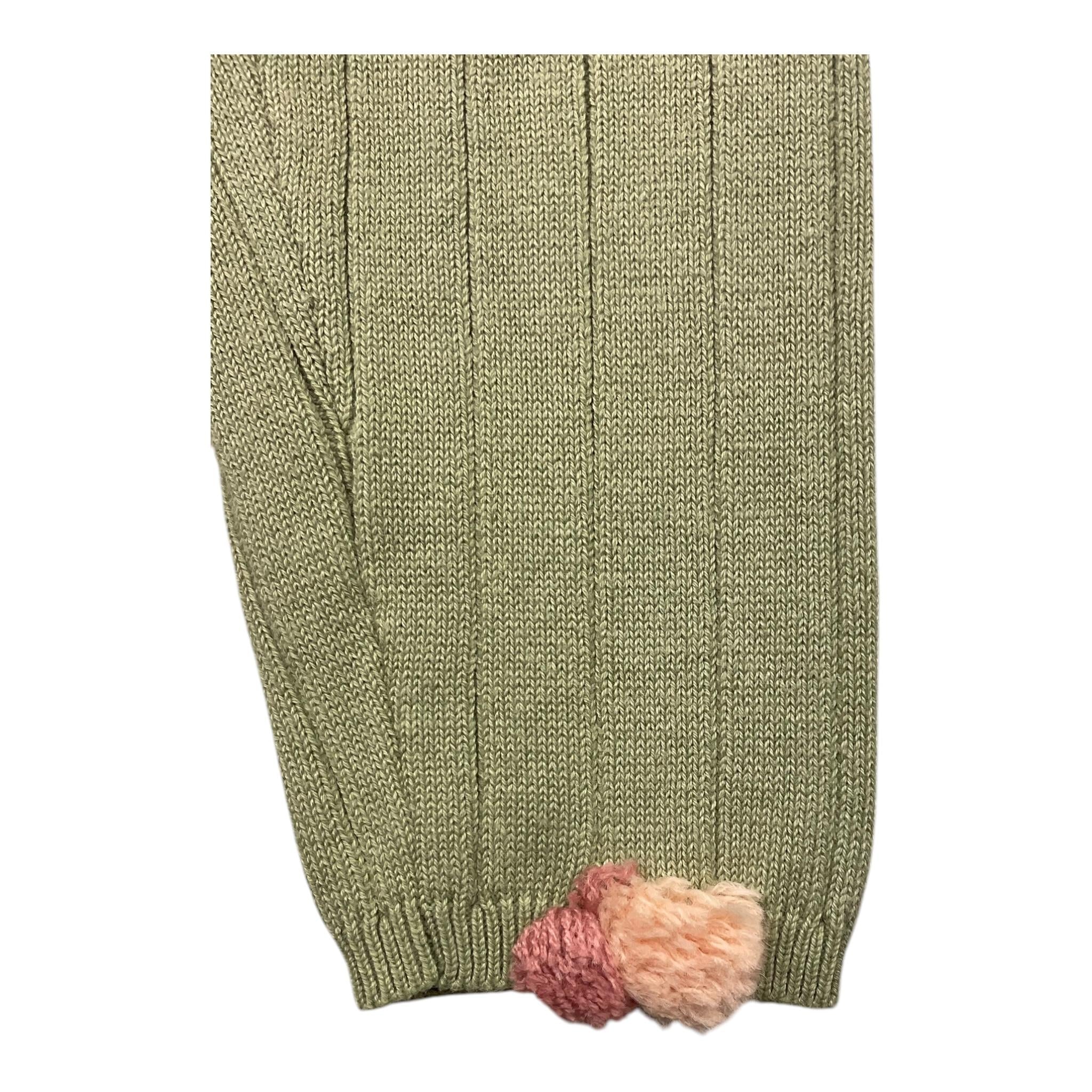 LOUISE MISHA leggins tinta unita Verde per Neonata GRCW24L0295N VERDE LOUISE MISHA 