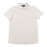 Emporio Armani Polo Mezza Manica Tinta Unita con Logo per Bambino EB000372 PANNA EMPORIO ARMANI 