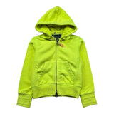 Sun68 Felpa con Zip E Cappuccio Tinta Unita per Neonato F31304N GIALLO FLUO SUN68 