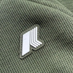 K-Way Maglia Tinta Unita Girocollo con Logo per Bambino K2148LW VERDE K-WAY 