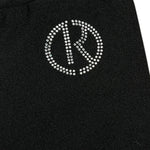RELISH leggins tinta unita con brillantini Nero per Bambina RGA2407036006 NERO RELISH 