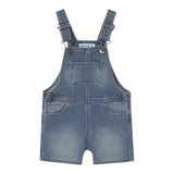 Mayoral Salopette Tinta Unita In Denim per Neonato 1645 BLU MAYORAL 