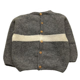 WEDOBLE maglia girocollo tinta ujnita con ricami Grigio per Neonato I2404301A GRIGIO WEDOBLE 