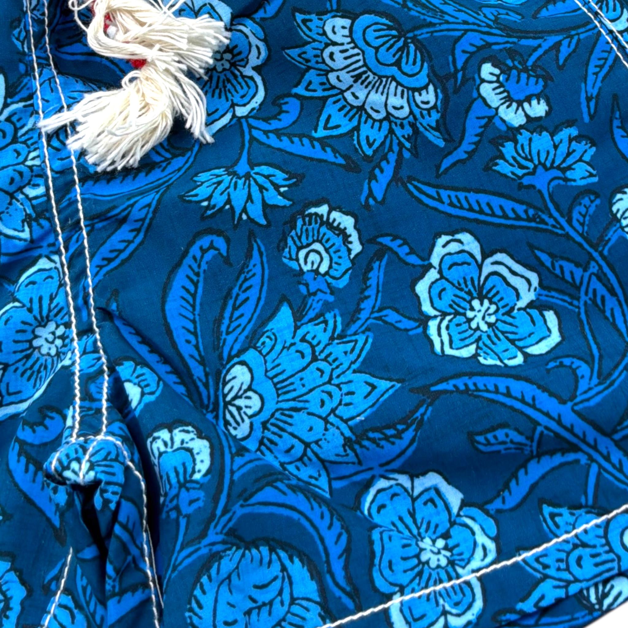 Saint Barth Costume Stampa Fantasia per Bambino CAP003CAPR BLU SAINT BARTH 