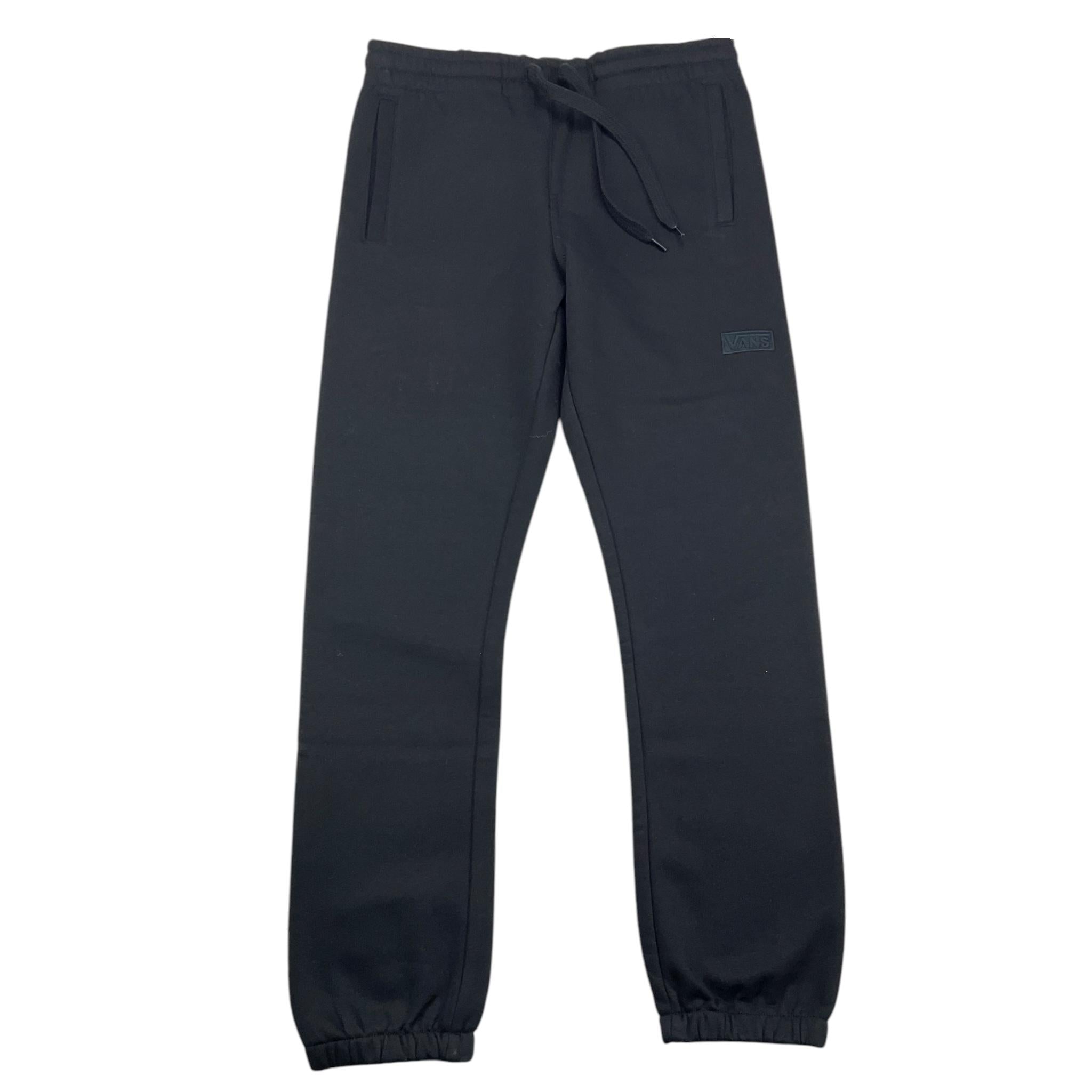 VANS pantalone tuta tinta unita con logo Nero per Bambino VN000JBABLK NERO VANS 