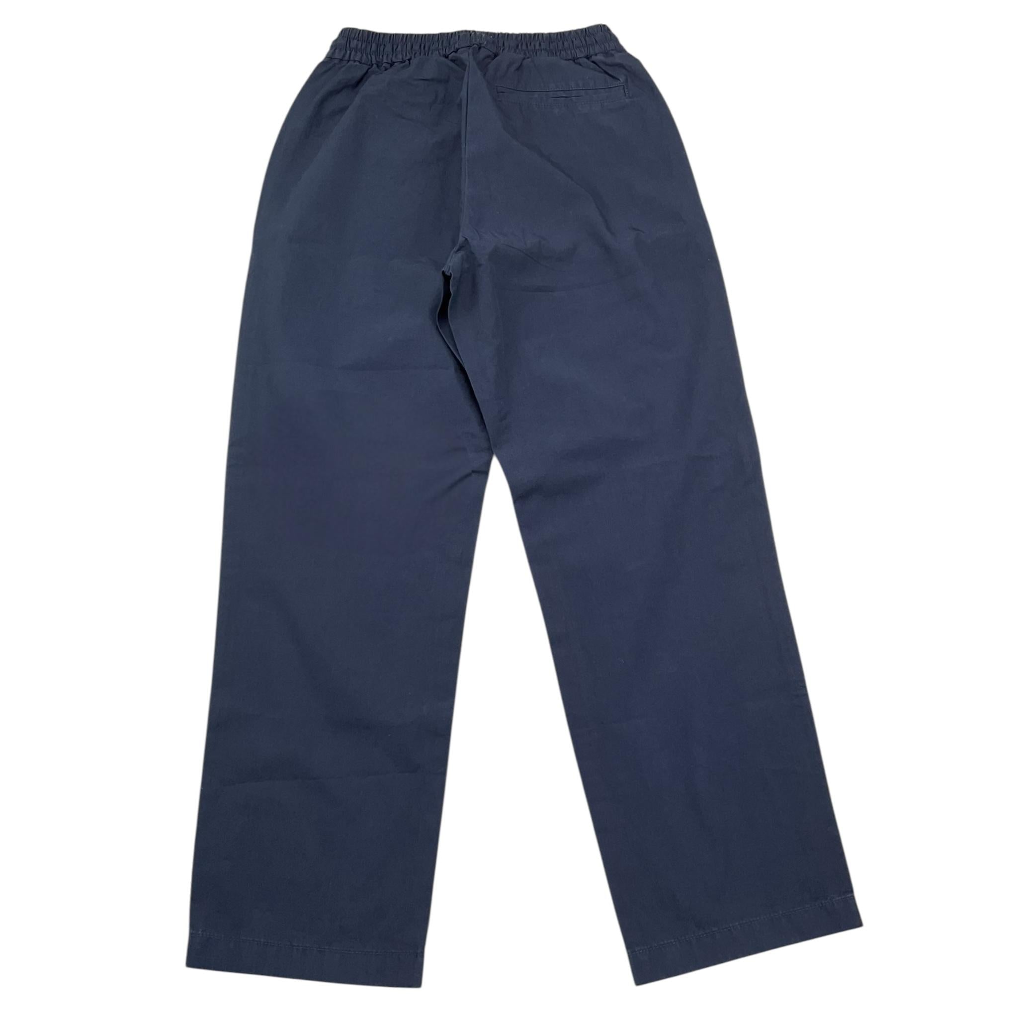 Woolrich Pantalone Tinta Unita con Elastico In Vita per Bambino KTR0127 BLU WOOLRICH 