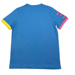U.S. Polo Assn T-Shirt Girocollo Tinta Unita con Logo per Bambino US41554004 AZZURRO U.S. POLO ASSN 