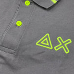Suns68 Polo Mezza Manica Tinta Unita per Bambino CPA35322 GRIGIO SUNS68 