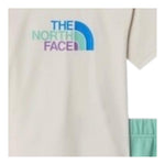 The North Face Completo 2 Pezzi T-Shirt-Bermuda Bianco per Neonato NF0A8BA356R BIANCO THE NORTH FACE 