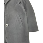 NEVER TOO cappotto tinta unita con bottoni Nero per Bambino NT1783R NERO NEVER TOO 