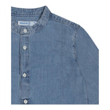 Mayoral Camicia In Denim con Collo Coreano per Neonato 1118 BLU MAYORAL 
