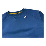 K-Way Maglia Tinta Unita Girocollo con Logo per Bambino K2148LWX BLU K-WAY 