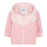 Boss Completo 3 Pezzi Felpa-Pantalone-T-Shirt per Neonata J52190 ROSA BOSS 