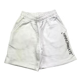Hinnominate Einfarbige Bermudashorts mit elastischer Taille in Weiß für Mädchen