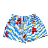 Saint Barth Costume Tinta Unita con Stampa per Bambino JEA00001 AZZURRO SAINT BARTH 