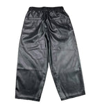 JOHN RICHMOND pantalone in ecopelle tinta unita Nero per Bambina RGA25066PA NERO JOHN RICHMOND 