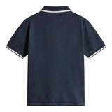 Woolrich Polo Mezza Manica Tinta Unita per Bambino CFWKPO0040MRUT2224 BLU WOOLRICH 