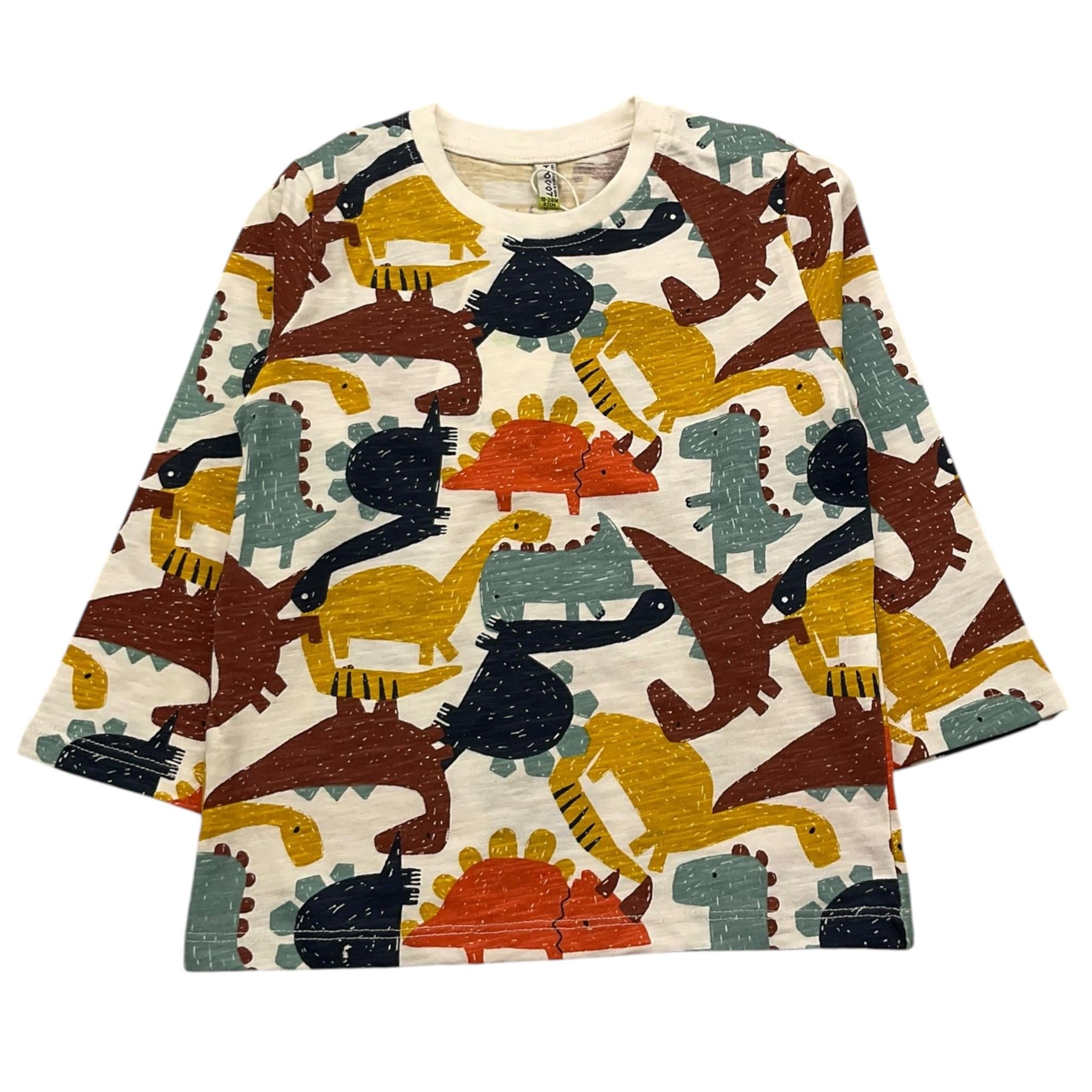 LOSAN shirt girocollostampa fantasia Bianco per Neonato 5103310106011 BIANCO LOSAN 