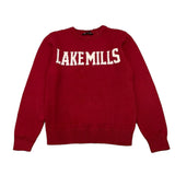 NEVER TOO maglia girocollo tinta unita con stampa Rosso per Bambino NT2143RX ROSSO NEVER TOO 