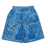 Make Bermuda Tinta Unita Fantasia Bandana Azzurro Per Bambino