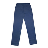 Dondup Pantalone Tinta Unita Con Tasche A Filo Blu Per Bambino