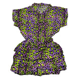 4Giveness 2-teiliges Set Shirt-Rock-Set mit Punktemuster Lila für Mädchen