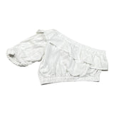 Gaelle Top Tinta Unita Monospalla per Bambina 2746M00346 BIANCO GAELLE 