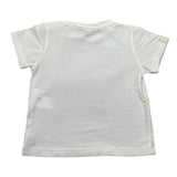 Le Bebe T-Shirt Girocollo Tinta Unita con Stampa per Neonato LBB5012 PANNA LE BEBE 