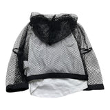 So Twee By Miss Grant Set Felpa Traforata-Canotta per Bambina ST0020 NERO SO TWEE BY MISS GRANT 
