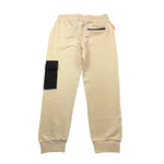 Suns  Pantalone Tuta Tinta Unita con Tasca In Contrasto per Bambino PFS51021U PANNA SUNS 