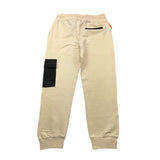 Suns  Pantalone Tuta Tinta Unita con Tasca In Contrasto per Bambino PFS51021U PANNA SUNS 