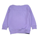 John Richmond Felpa Tinta Unita con Cappuccio E Stampa per Bambina RGP26006FE LILLA JOHN RICHMOND 