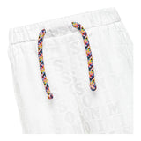 Missoni Pantalone Tinta Unita Con Elastico In Vita Bianco Per Bambina
