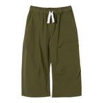 Aspesi Pantalone Tinta Unita con Elastico In Vita per Bambino S25077PLC6063 VERDE ASPESI 