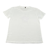 Relish T-Shirt Girocollo Tinta Unita con Stampa per Bambina 18629 BIANCO RELISH 