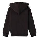 SARABANDA felpa con zip e cappuccio tinta unita Nero per Bambino A511 NERO SARABANDA 