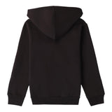 SARABANDA felpa con zip e cappuccio tinta unita Nero per Bambino A511 NERO SARABANDA 