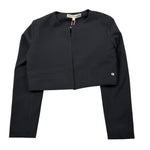Kocca Giacca Modello Crop Tinta Unita per Bambina JESYSA NERO Kocca 