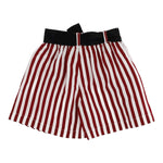Monnalisa Short Fantasia A Righe Bicolore per Bambina 417409 BIANCO/ROSSO MONNALISA 