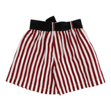 Monnalisa Short Fantasia A Righe Bicolore per Bambina 417409 BIANCO/ROSSO MONNALISA 