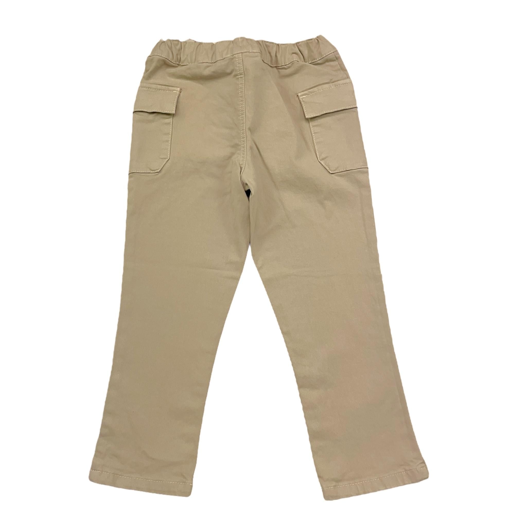 Carre'Ment Beau Pantalone Tinta Unita con Elastico In Vita per Bambino Y30265J BEIGE CARRE'MENT BEAU 