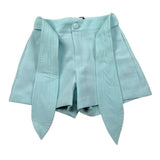 Fun & Fun Short Tinta Unita con Fiocco per Bambina FNCBSO01058 AZZURRO FUN & FUN 