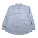 Dondup Camicia Manica Lunga Tinta Unita per Bambino DMA027 AZZURRO DONDUP 