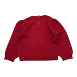 MAYORAL maglia girocollo tinta unita con ricami Rosso per Bambina 2322J ROSSO MAYORAL 