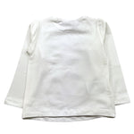 MAYORAL shirt girocollo tinta unita con stampa in contrasto Bianco per Bambina 4067122 BIANCO MAYORAL 