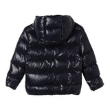 FAY giubbino tinta unita con zip e cappuccio Blu per Neonato FV2P47 BLU FAY 